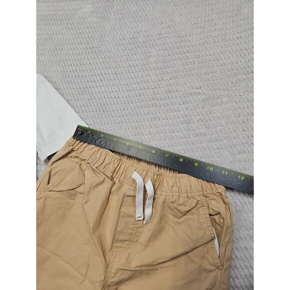 Tommy Bahama Shirt Carribean Joe Shorts Boys 7/8 Elastic Waist - Picture 3 of 8